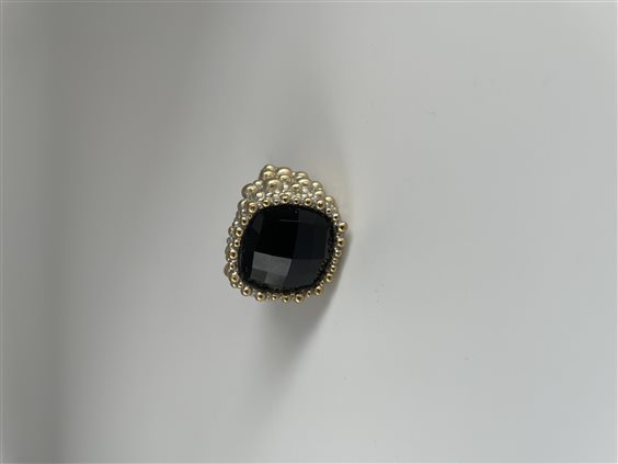 Anello Daniela De Marchi Donna Assolo in Ottone Onice AN0223 OAG ON - AN0223 OAG ON